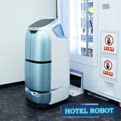 China Hotels Keenon Robotic Food Serving Robot Standalone Smart Hotel Server For Sale Other Hotel And Restaurant Supplies for sale