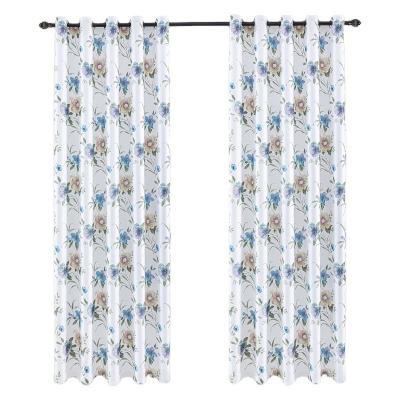 China New New Blackout Curtains Blackout Curtains Floral Printed Curtains for Living Room Curtains Window for sale