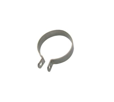 China Stainless steel metal pipe clamp electroplated galvanized steel pipe clamp for sale