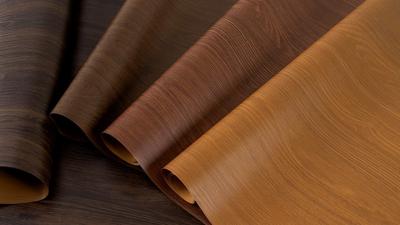 China Italien Holz Look PVC Möbel Dekorationsfilm für Türen - Gemischtes Öl Imitation Holzdesign zu verkaufen