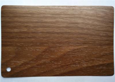 China Nuez auta-adhesivo de la hoja del grano de madera del PVC de la laminación de madera en venta