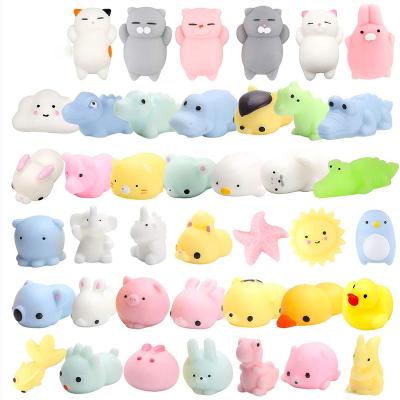 China Hot Selling Amazon Squishy Mochi 85 Species Cute Animal Toys Sensory Squishy Autism Squishy Toy Jumbo Mochi Squishy Person Toys for sale