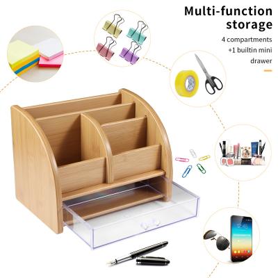 China Woody Desk Storage Shelf Desk and Storage Viable Stationery Desk Organizers for sale