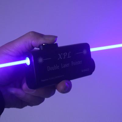 China XPL-809H445B3000 Dual Blue Laser Pointer For Laser Man Show 85x40x25mm for sale