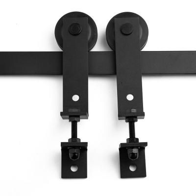 China Wooden Door System Modern Barn Speed Track Sliding Door Hardware Kit for sale