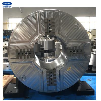 Cina 165MM un potere Chuck, mandrini di 4 mandibole del tornio di CNC per la taglierina di tubo del laser in vendita