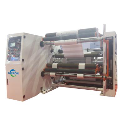 China Automatic High Speed BOPP Printing Stores PET PVC CPP Film Paper Slitting And Rewinding Machine Superb Quality for sale