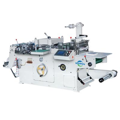China Printing Shops High Speed Automatic Self Adhesive Label Die Cutting And Stamping Machine Hot Roll For Rolling Expert Maker for sale