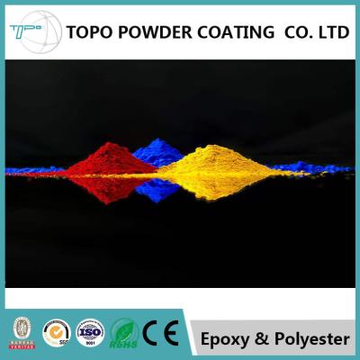 China Polvo de epoxy puro Thermoset del espray electrostático que cubre color amarillo de la señal de RAL 1003 en venta