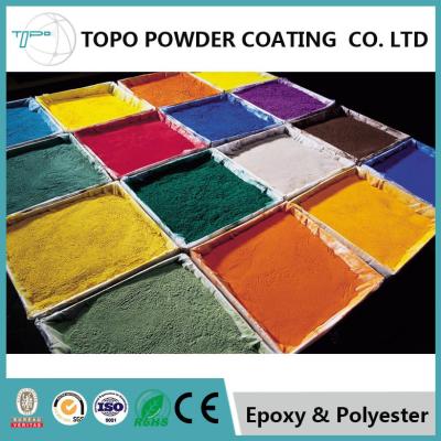 Chine Poudre époxyde industrielle de polyester de RAL 1003 enduisant la flexibilité à haute brillance de 3mm à vendre