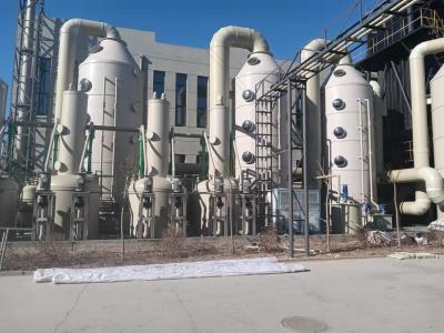 China Torre de baja absorción de ruido para gas Menos de 80 dB Nivel de ruido Velocidad del aire de entrada 12-20m/s en venta