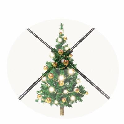 China Speak For Mall Advertising 3D Hologram Fan 3D Hologram Fan Equipment Digital Display Holographic Outdoor Display Of Mall Factory Price 65Cm HD for sale