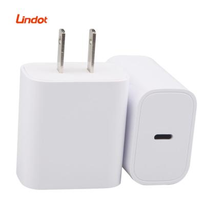 China Wholesale New High Speed In Current Dual Port Type QC 3.0 Usb C Charger 20w Super Charging Usb Wall Charger Fast Charging Adapter for sale