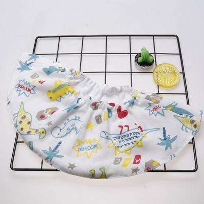 China Wearable Washed Muslin Dribbler Bibs Bandana Bibs for sale