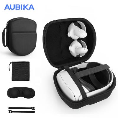 China Water Resistant AUBIKA design Portable Carring Case For Qculus quest 2 Anti Dust Storage Bag Box Waterproof Carring Case For VR Gaming Headset for sale