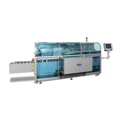 China Full-auto High Quality Continuous Cartoning Machine For Tubes/Bottles/Blisters/Pens/Lipsticks Product High Speed Cartoning Machine met stick type producten sorteerapparaat en warme lijm Te koop
