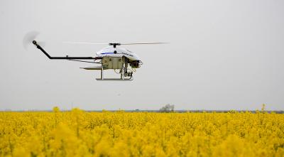 China HANHE Unmanned Aerial Vehicles Agriculture with Maximum Pesticide 15KG(7.5x2) Pesticide Tanks for sale