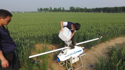 China Flybarless Drone Agriculture Use , Remote Control+Computer UAV Agricultural Applications for sale