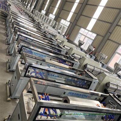 China Máquina de tuberías espirales de protección de cables, línea de producción de tuberías espirales de HDPE en venta