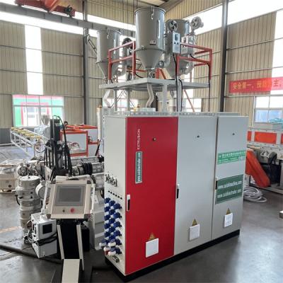 중국 플라스틱 파이프 추출 라인 물 공급을위한 HDPE PE 파이프 제조 기계 판매용