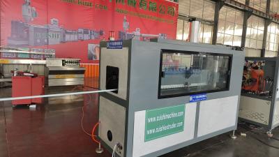 Cina Linea di estrusione di tubi in PE completamente automatica con capacità di 120-800 kg/ora e realizzata a motore in vendita
