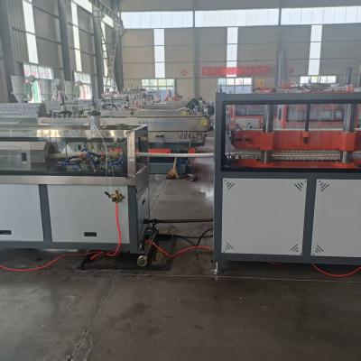 China ABB Frequency Inverter Single Wall Corrugated Pipe Machine for 12-50mm Produced Pipe Diameter for sale