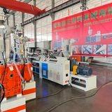 China Omron Instrumentensteuerung und 5 Heizzonen Einwand-Wallschlauchmaschine für eine konsistente Produktion zu verkaufen