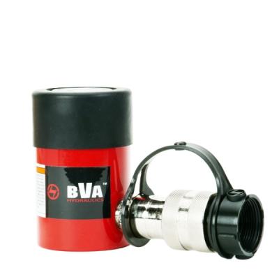 China Construction works H1001 BVA 10 Ton 1 Inch 25 Mm Stroke Single Acting Hydraulic Cylinder Max Pressure 700 Bar 10000 PSI for sale