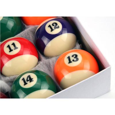 China Resin Nai Pin Custom Design Logo Billiard Props Billiard Accessories Snooker Ball for sale
