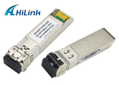 China 10GBASE-SR CISCO SFP+ Compatible SFP-10G-SR Multimode SFP+ Transceiver Module for sale