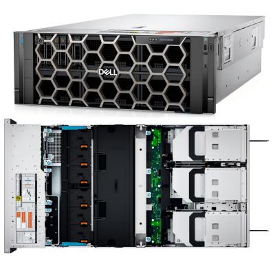 China 10G Dell Poweredge R960 4U Rack Server Tower With PCIe Gen5 Adaptor for sale