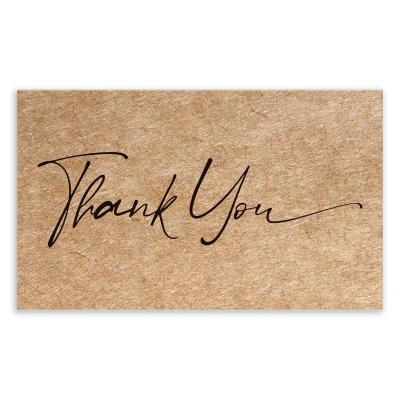 China 30pcs Trendy And Simple Retro Nostalgic Literature Christmas And Art Wrapping Paper Thank You Card Thank You Card Customization for sale