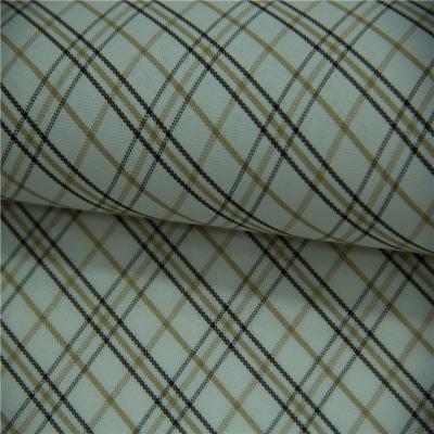 China Tear-resistant blue white check 100%polyester fabric for tablecloth fire proof tent fabric for sale