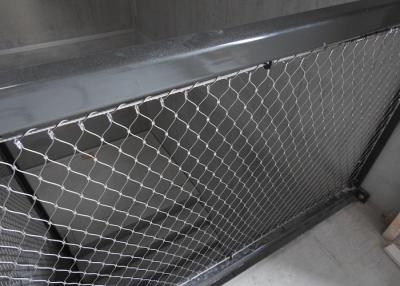 Cina Orizzontale tricottato di tensione della rete metallica del reticolato del cavo dell'acciaio inossidabile/orientamento verticale in vendita