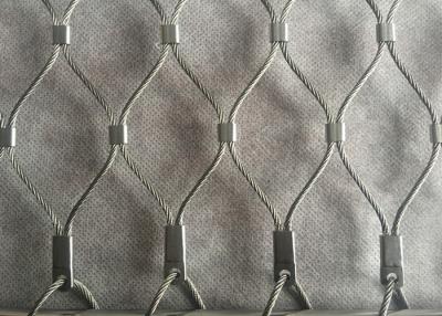 Cina Classifichi le reti di sicurezza inanellata 7 x 19 della maglia del cavo metallico dell'acciaio inossidabile di stile in vendita