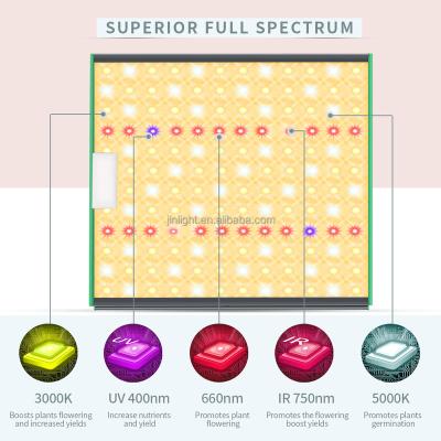 China Indoor Grow Light Led Full Spectrum 1000w 500w Samsung lm281B XL500/XL1000 Daisy Chain Hydroponic Indoor Plants for sale