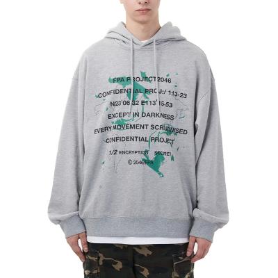 China Custom Embroidered Anti-Wrinkle Hoodie Men Brand Copy Big Big Logo Men's Hoodie Pullover Custom Design Sublimation for sale