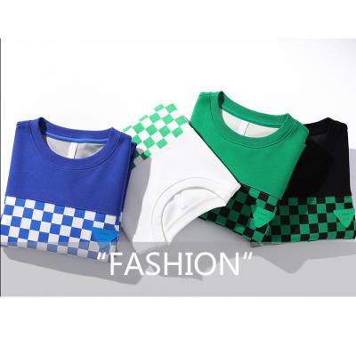 China Custom Embroidered OEM Heavy Embroidery Anti-wrinkle Cotton Blank Crewneck Sweatshirt For Men for sale