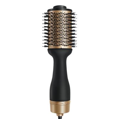 China Sale Salon Hairdressing Hair Straightener High Power Hair Dryer Ionic Hot Air Styling Blow Brush for sale