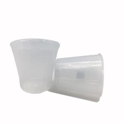 China Plastic clear soft flower nursery pot en venta