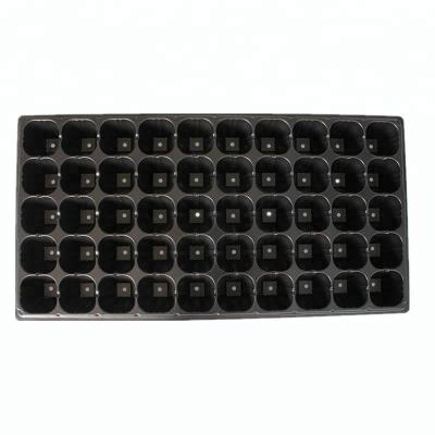 China Brand new nursery seedling trays wholesale 105 cells plastic growing plug trays with low price for sale
