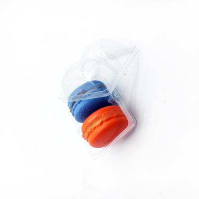 Китай macaron packaging clear 2 pc macaron pack tray clear blister tray продается