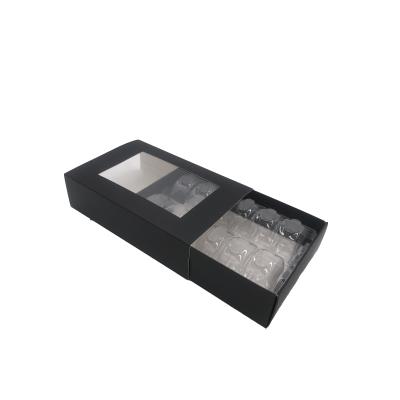 Cina 12 pcs macaron paper box customized size and color and printing in vendita