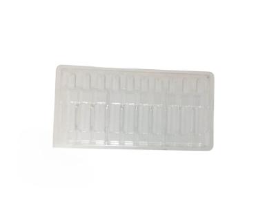 Chine Poudre pour injection Liquide oral plastique transparent Plateau à ampoules Bouteille d'eau Aiguille 1ml 10pcs à vendre