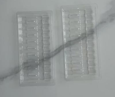 China Líquido oral Blister Apoyo interno Ampola Botella de inyección bandeja de plástico Blister Envasado de soporte interno en venta