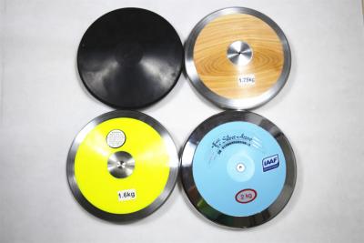 China 0.6kg,0.75kg,1kg,1.5kg,1.6kg,2kg IAAF standard best quality discus for sale