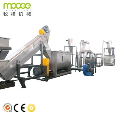Cina Raffia 1500 kg/h Lavatrice di bottiglie di plastica in vendita