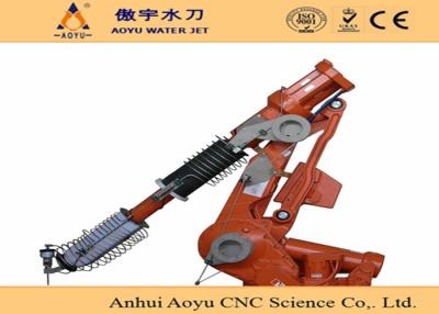 China Car Trimming 6 Axis ASI Robotic Water Jet Cutting 0-12m/min ISO for sale