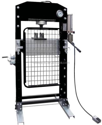 China 25 Ton Steel Industrial Air / Workshop Hydraulic Press With Gauge for sale