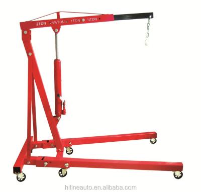 China TRUCK CRANE 2 Ton Foldable Shop Crane for sale